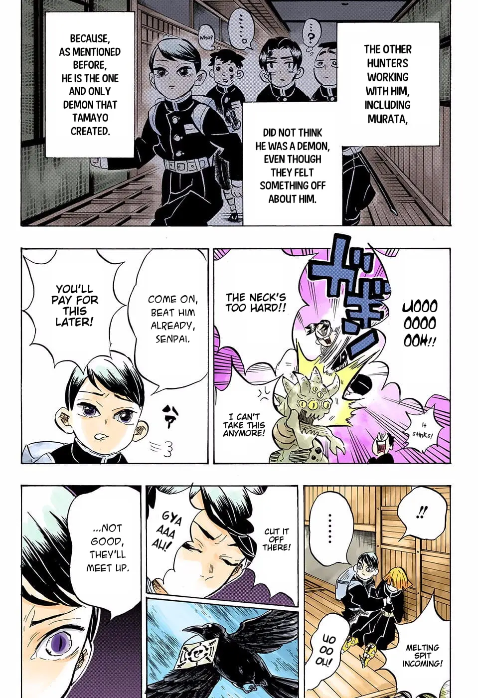 Demon Slayer Infinity Castle Colored Manga, chapter 146, page 11
