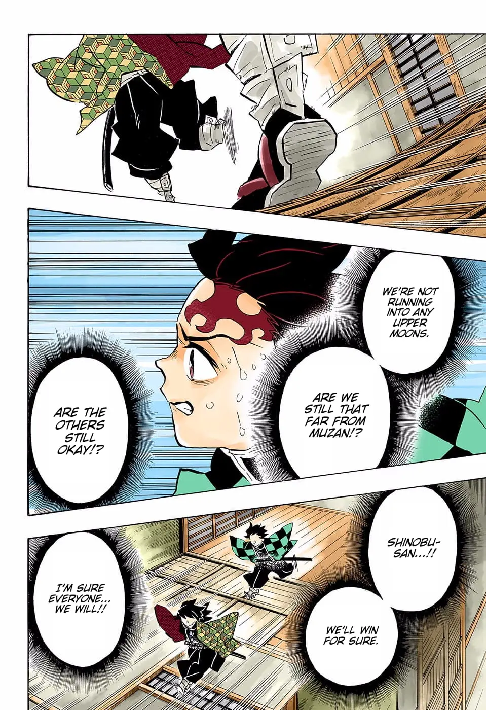 Demon Slayer Infinity Castle Colored Manga, chapter 146, page 12