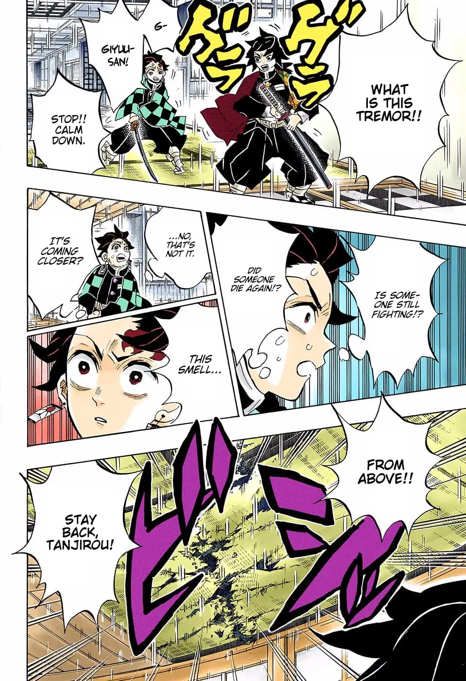 Demon Slayer Infinity Castle Colored Manga, chapter 146, page 14