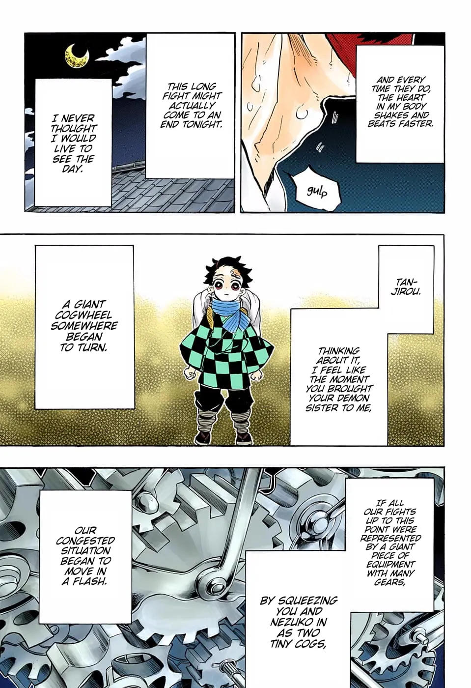 Demon Slayer Infinity Castle Colored Manga, chapter 147, page 8
