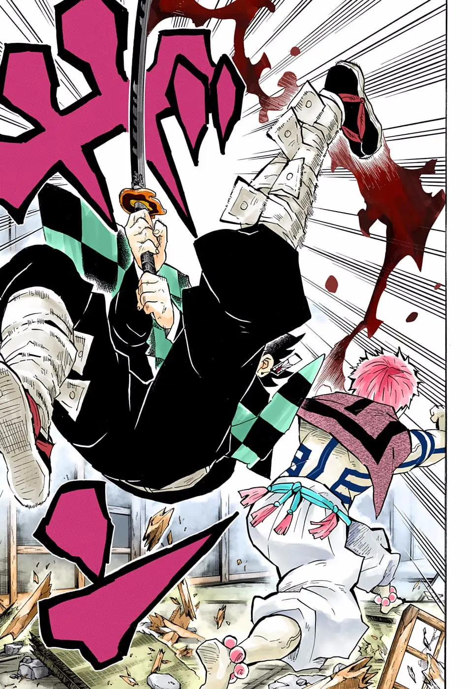 Demon Slayer Infinity Castle Colored Manga, chapter 147, page 12