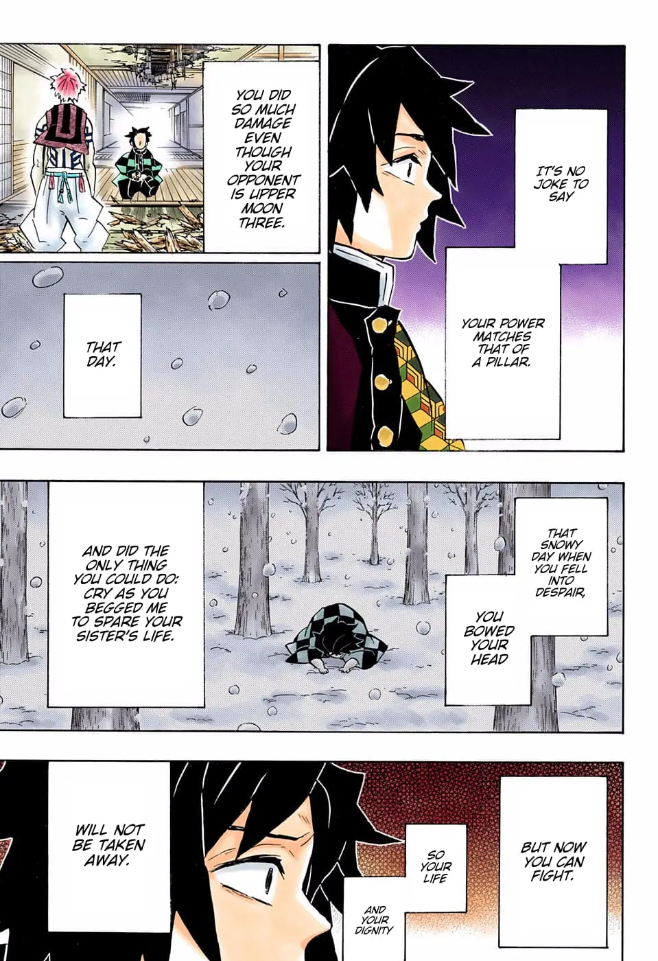 Demon Slayer Infinity Castle Colored Manga, chapter 147, page 18