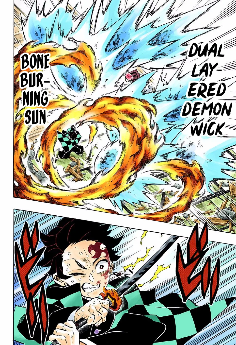 Demon Slayer Infinity Castle Colored Manga, chapter 148, page 14