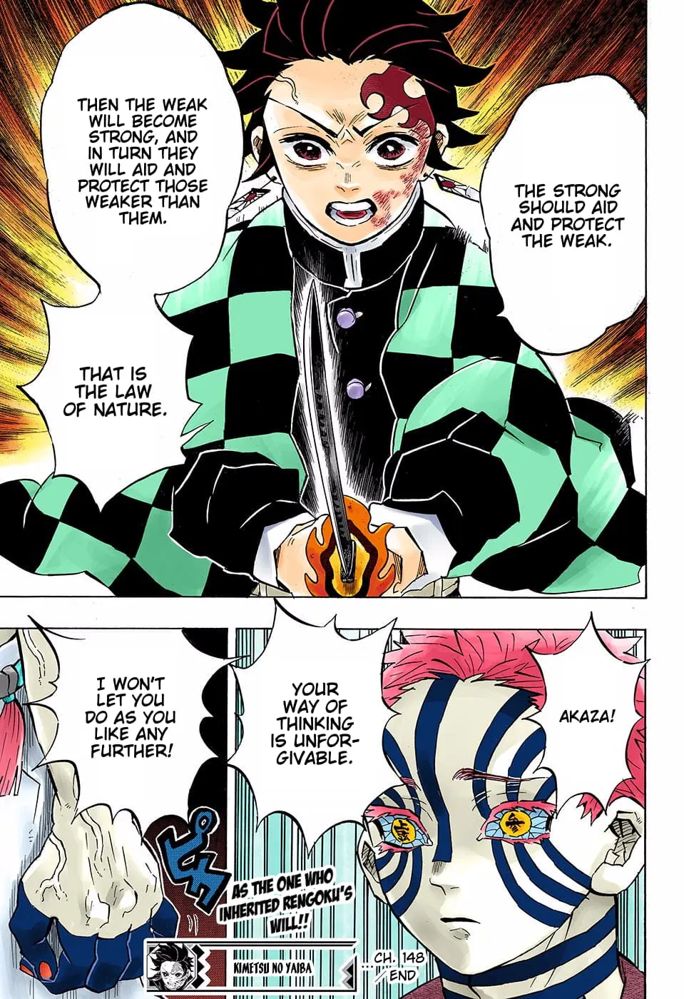 Demon Slayer Infinity Castle Colored Manga, chapter 148, page 19