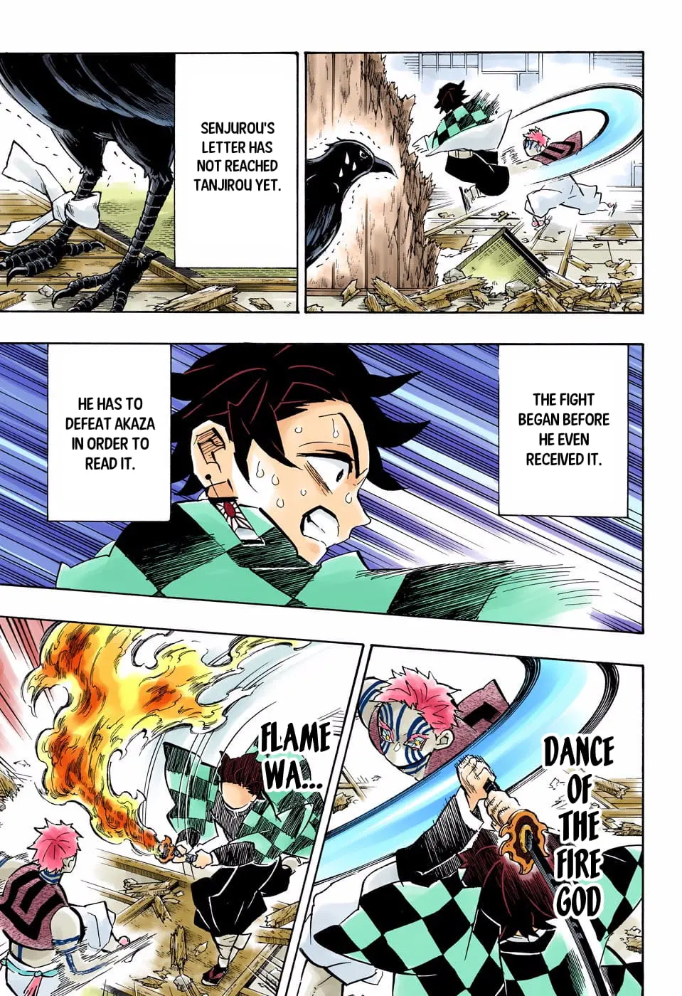 Demon Slayer Infinity Castle Colored Manga, chapter 149, page 15