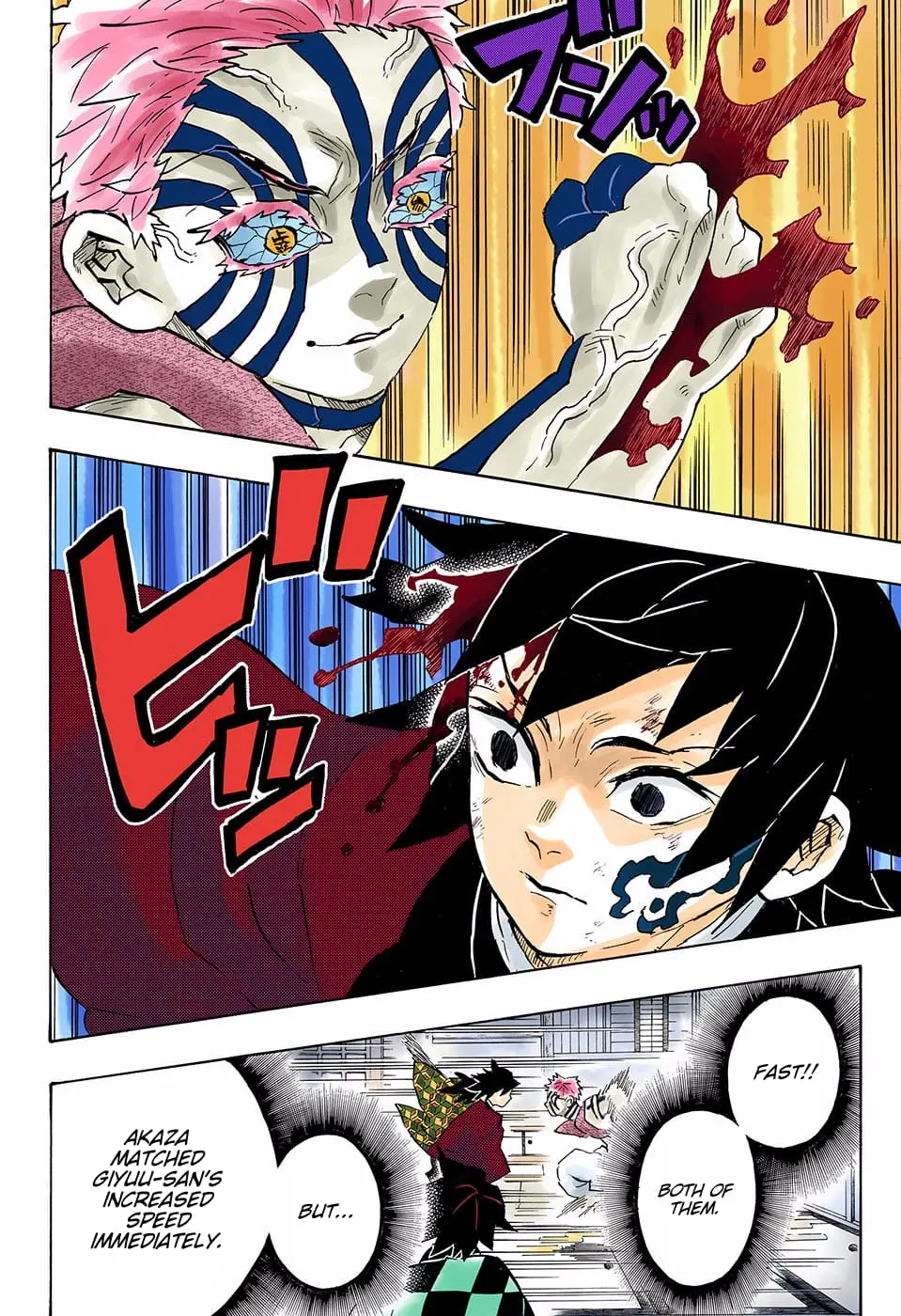 Demon Slayer Infinity Castle Colored Manga, chapter 150, page 8
