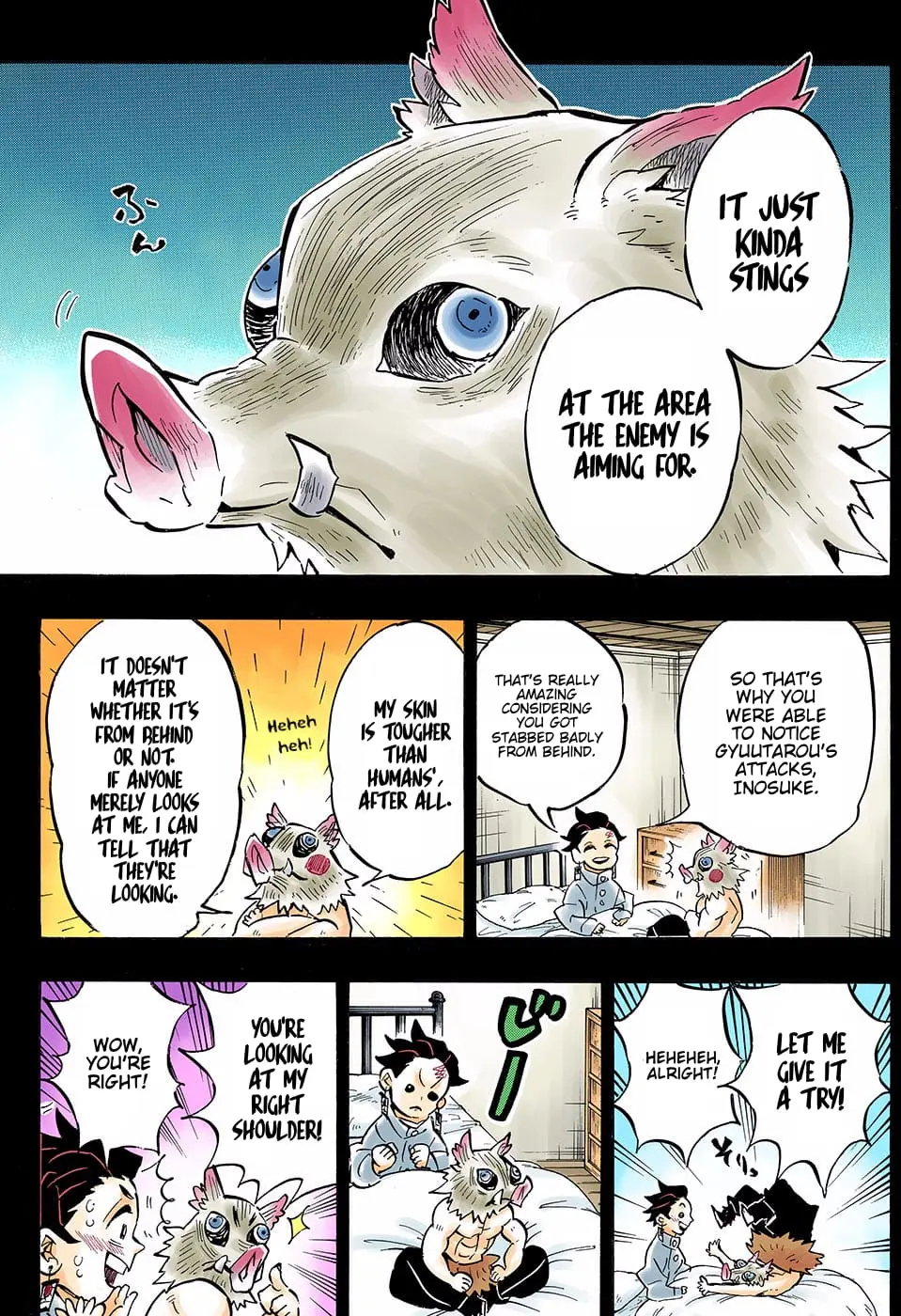 Demon Slayer Infinity Castle Colored Manga, chapter 150, page 11
