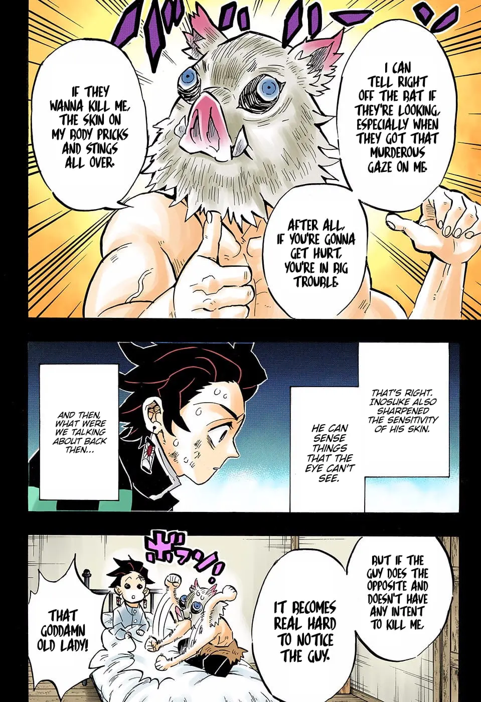 Demon Slayer Infinity Castle Colored Manga, chapter 150, page 12
