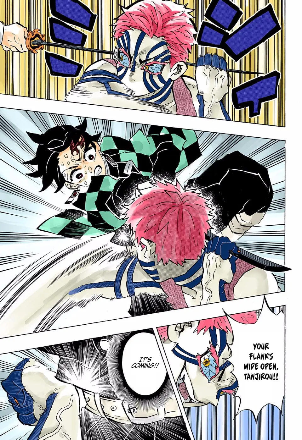 Demon Slayer Infinity Castle Colored Manga, chapter 150, page 17