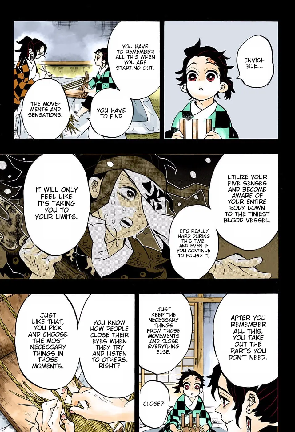 Demon Slayer Infinity Castle Colored Manga, chapter 151, page 5