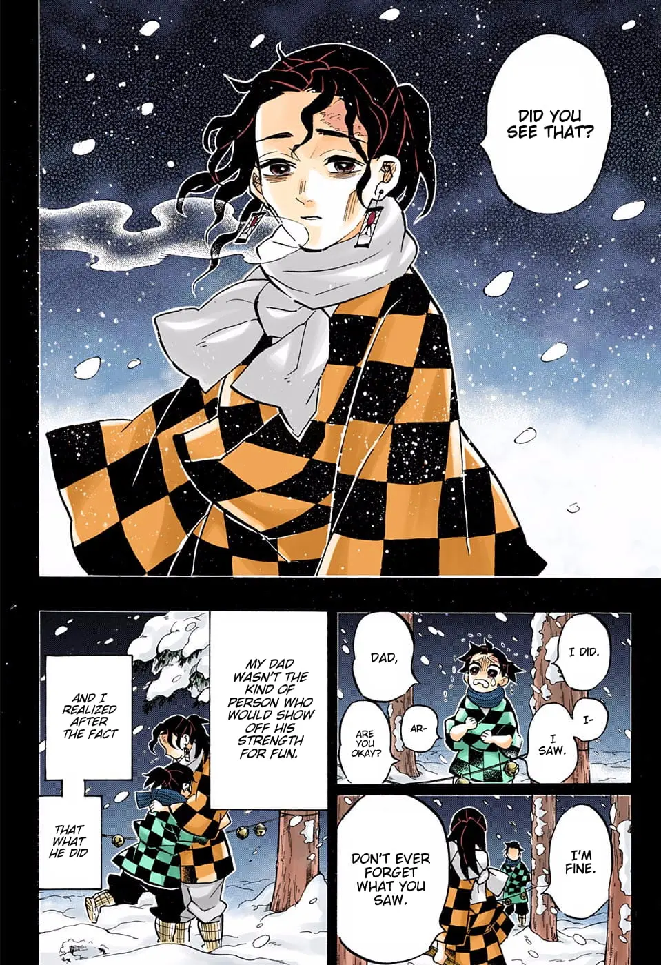 Demon Slayer Infinity Castle Colored Manga, chapter 151, page 14