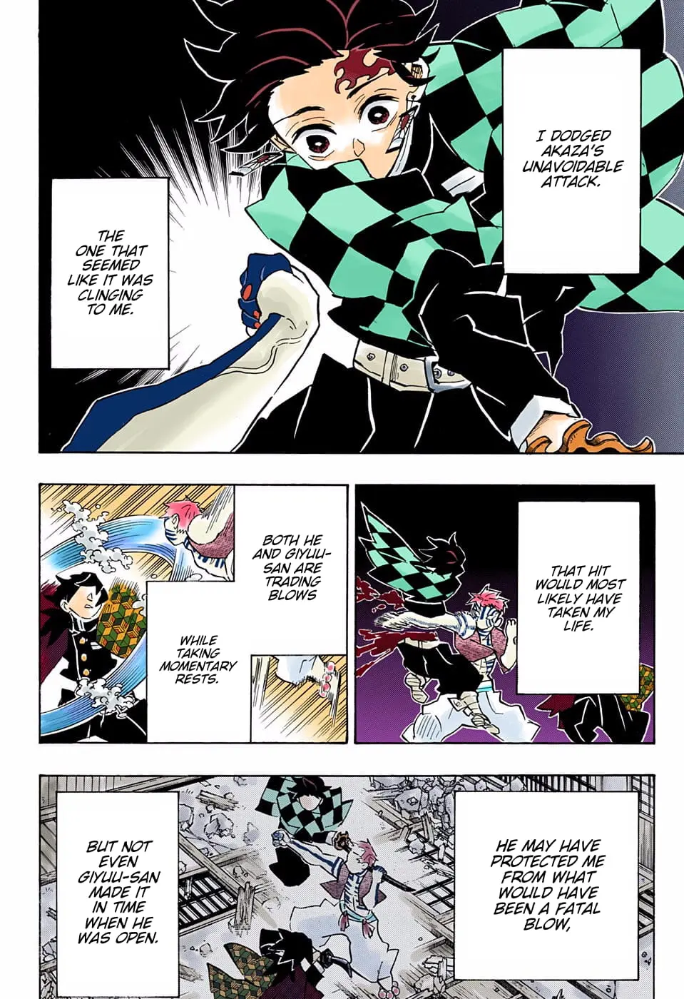 Demon Slayer Infinity Castle Colored Manga, chapter 151, page 16
