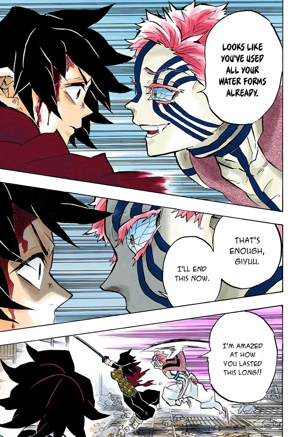 Demon Slayer Infinity Castle Colored Manga, chapter 152, page 6