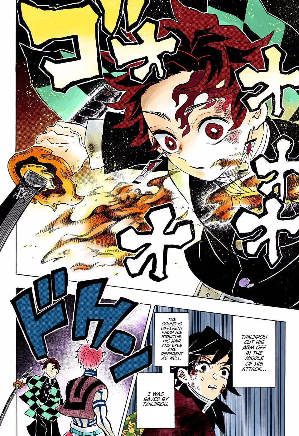 Demon Slayer Infinity Castle Colored Manga, chapter 152, page 11