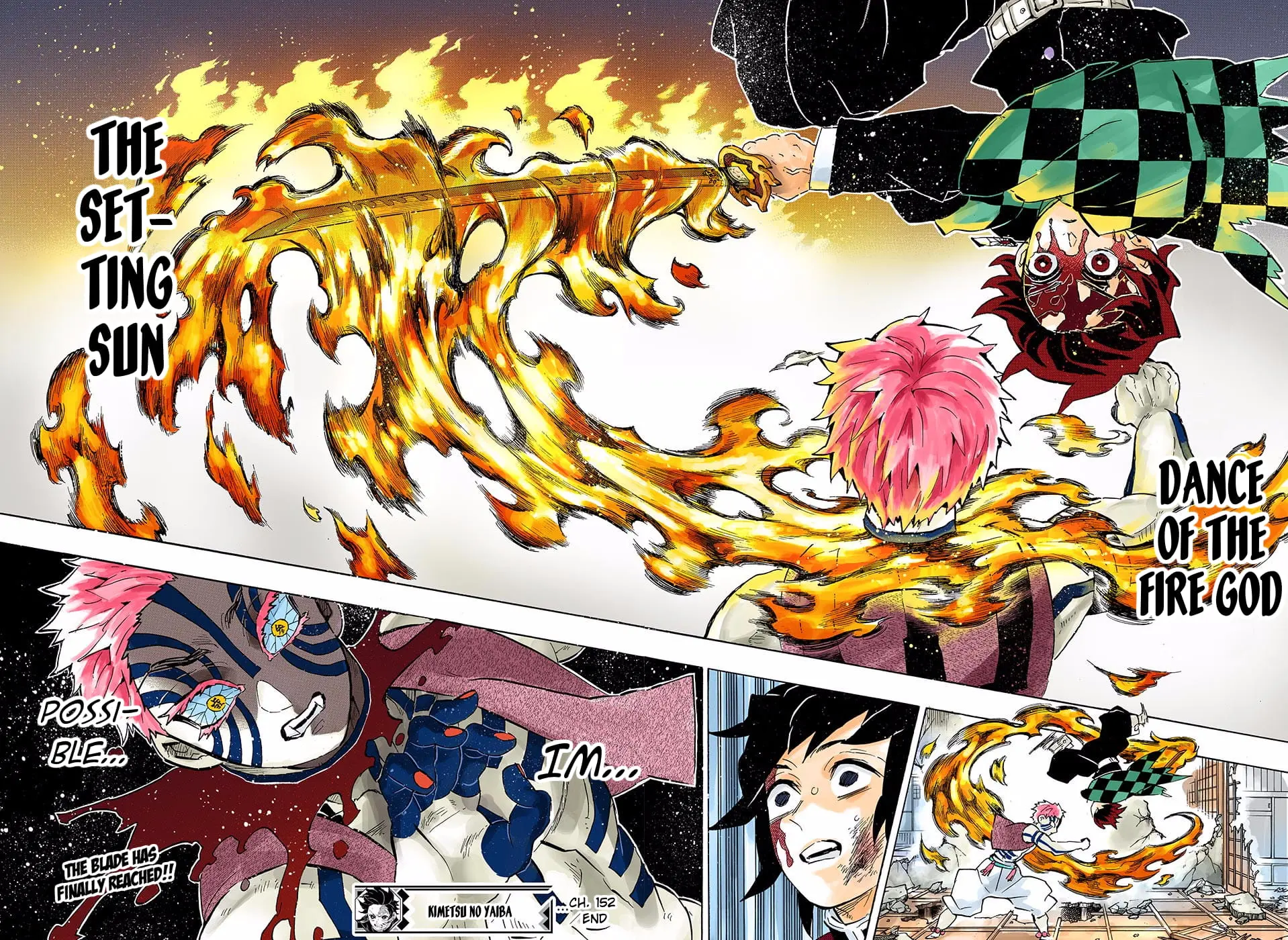 Demon Slayer Infinity Castle Colored Manga, chapter 152, page 19