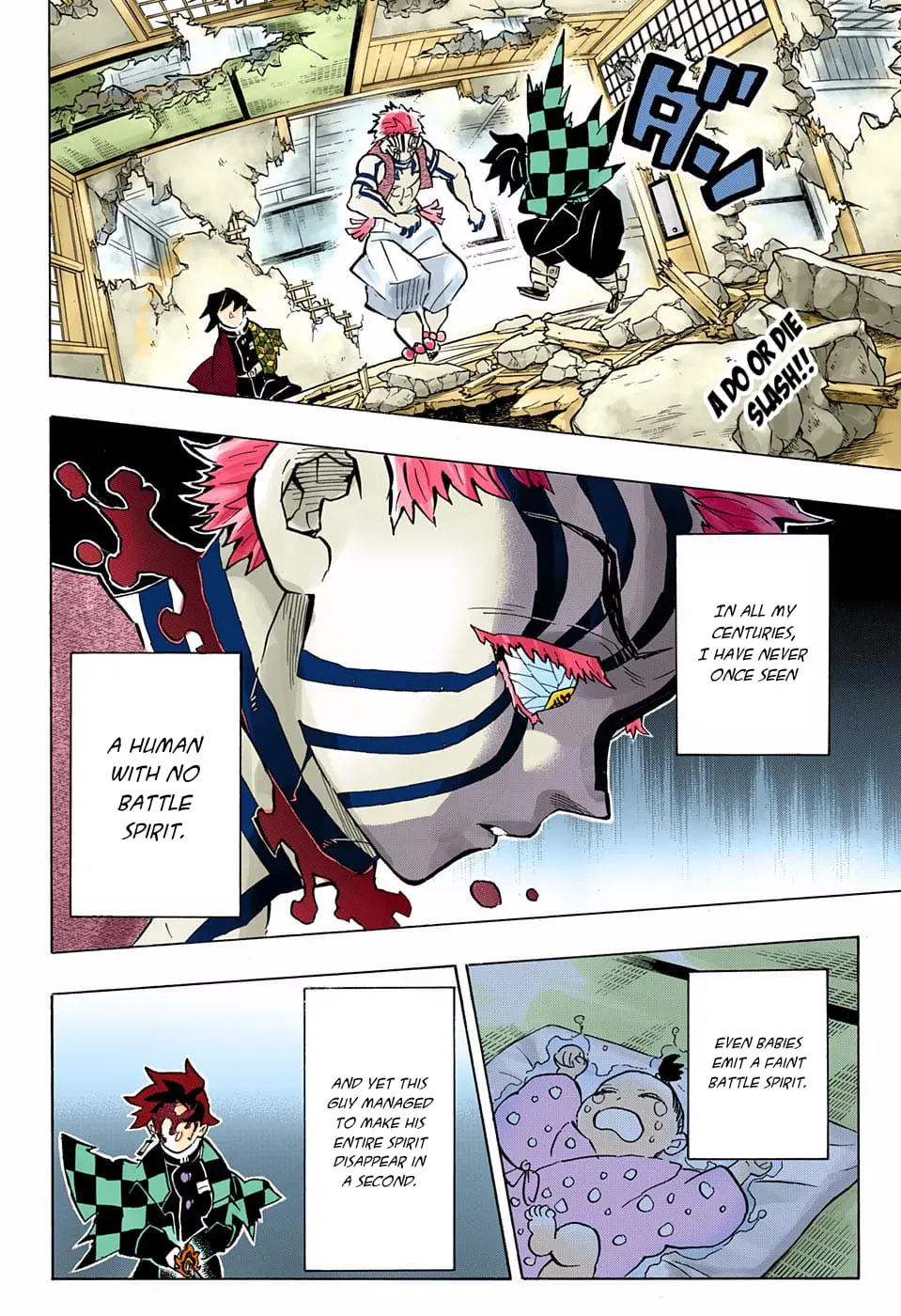 Demon Slayer Infinity Castle Colored Manga, chapter 153, page 2