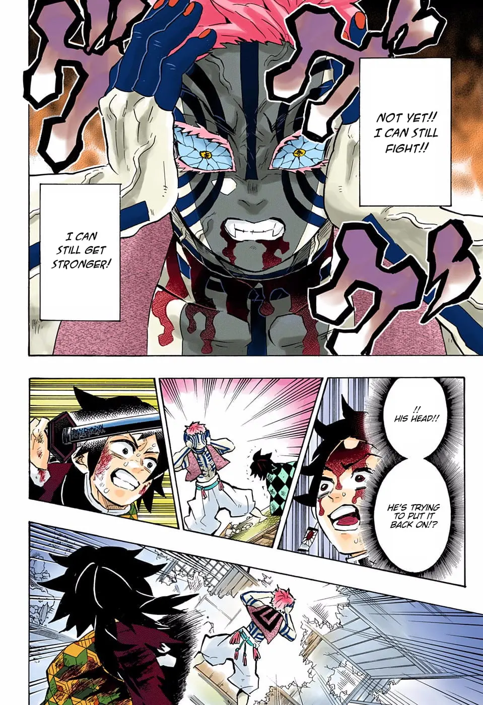 Demon Slayer Infinity Castle Colored Manga, chapter 153, page 6