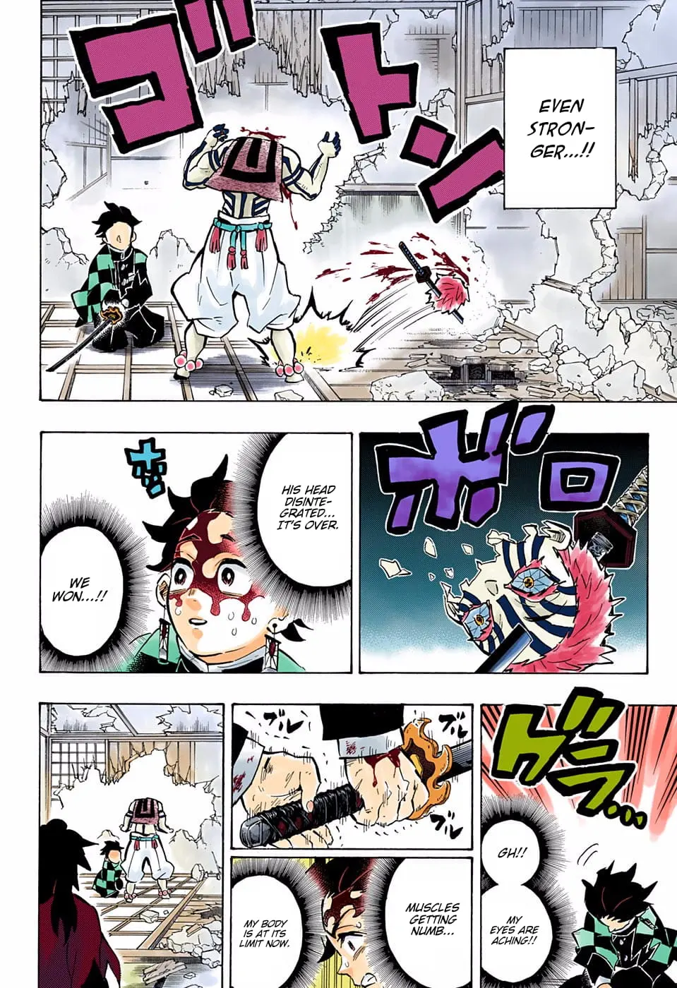 Demon Slayer Infinity Castle Colored Manga, chapter 153, page 8