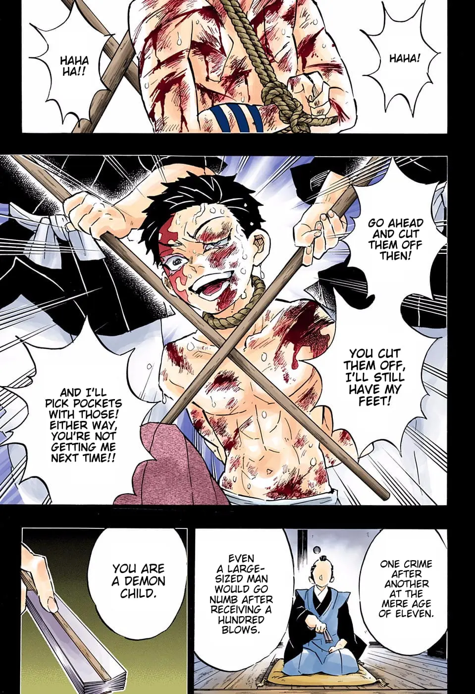 Demon Slayer Infinity Castle Colored Manga, chapter 154, page 7