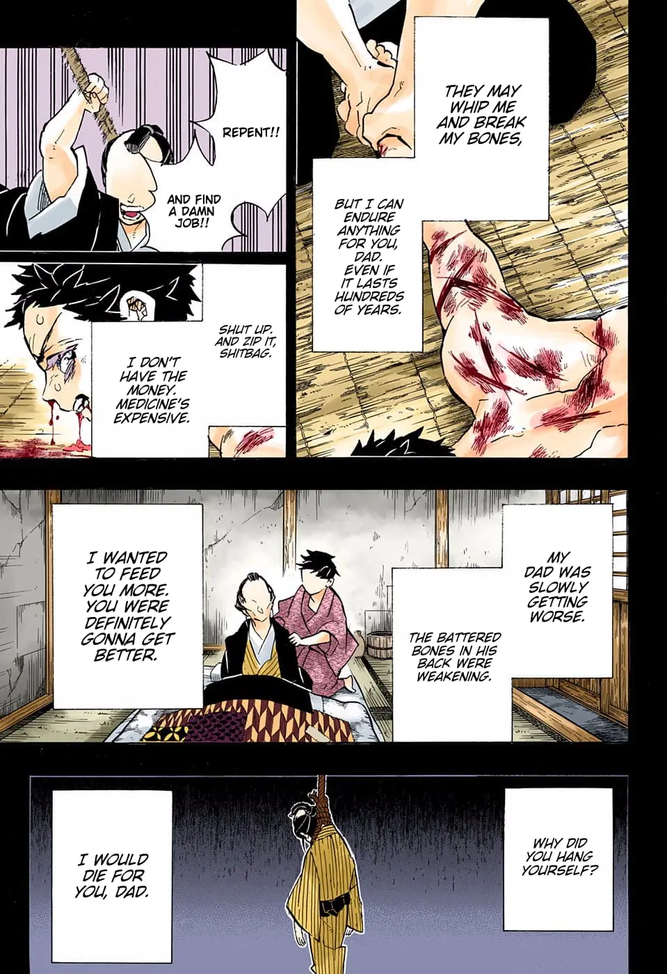 Demon Slayer Infinity Castle Colored Manga, chapter 154, page 11
