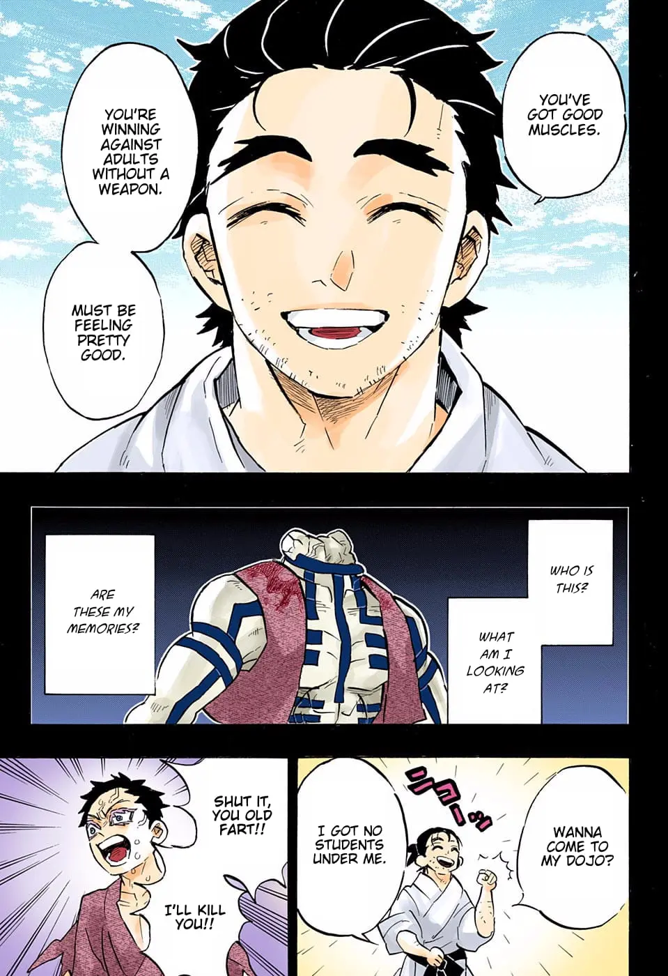 Demon Slayer Infinity Castle Colored Manga, chapter 154, page 13