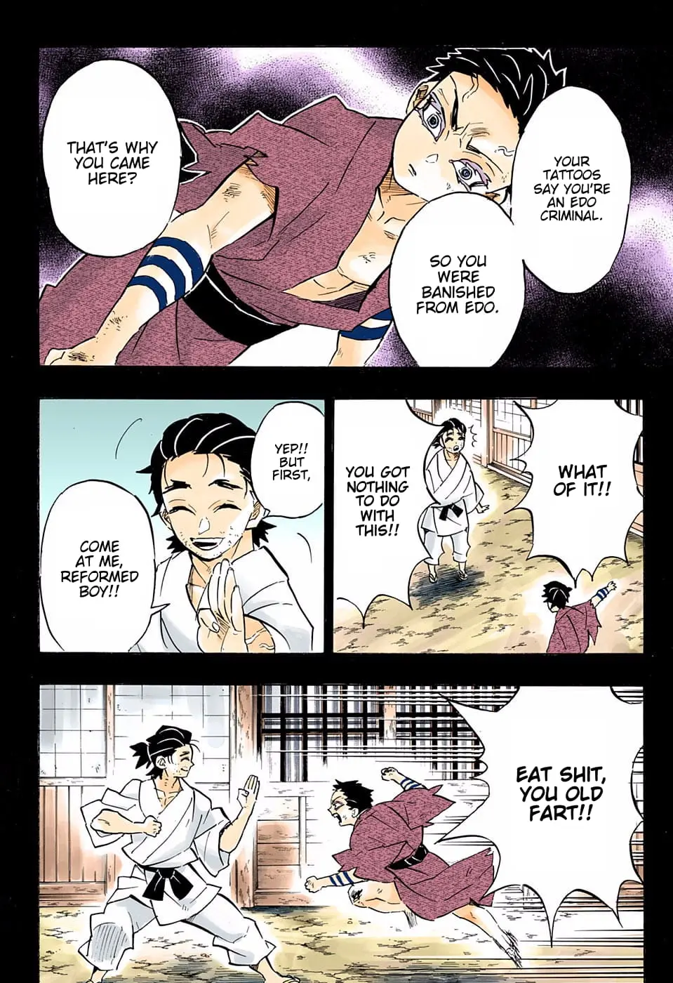 Demon Slayer Infinity Castle Colored Manga, chapter 154, page 14