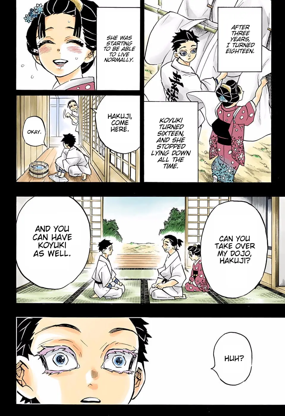 Demon Slayer Infinity Castle Colored Manga, chapter 155, page 6