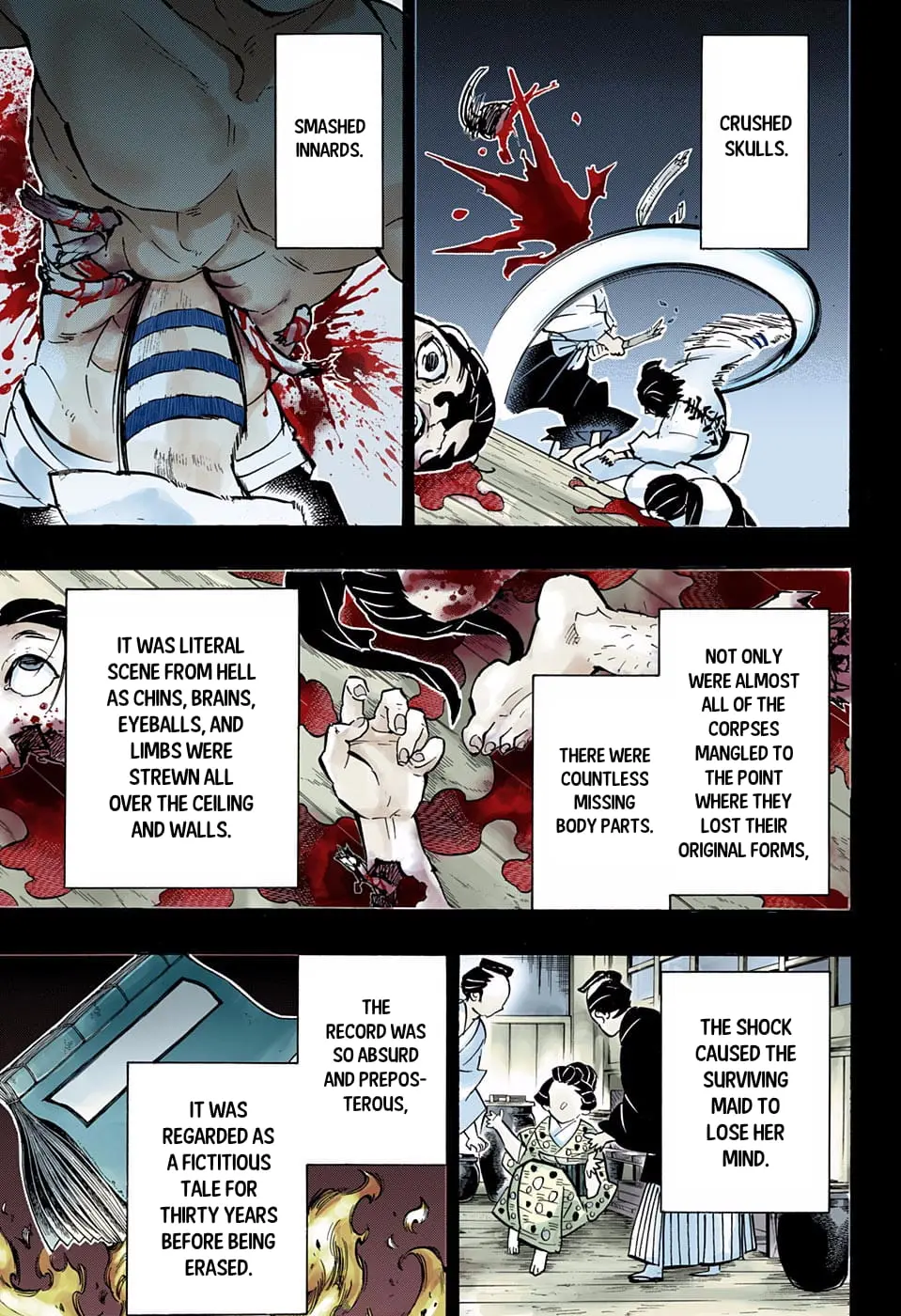 Demon Slayer Infinity Castle Colored Manga, chapter 155, page 15