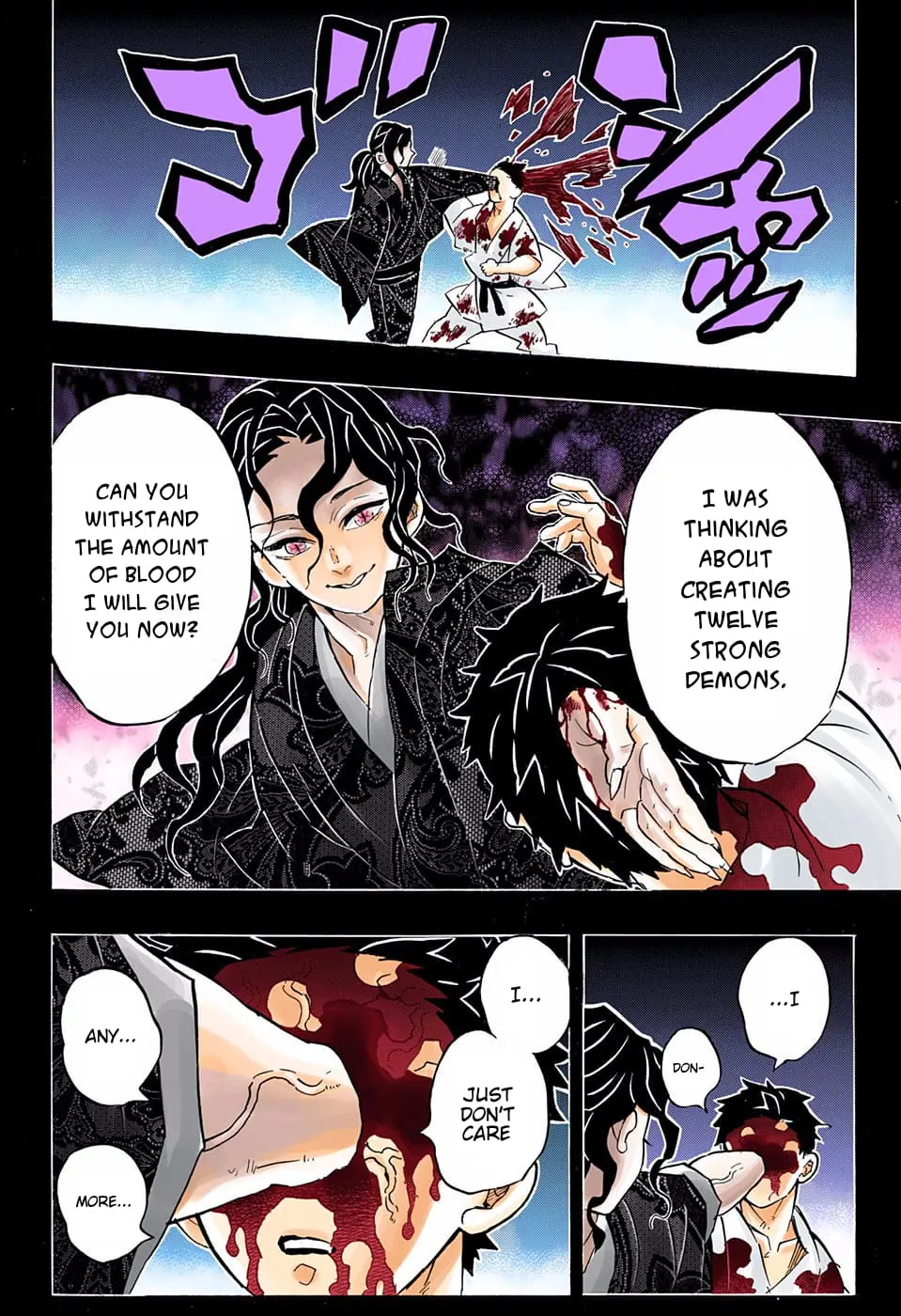 Demon Slayer Infinity Castle Colored Manga, chapter 155, page 18