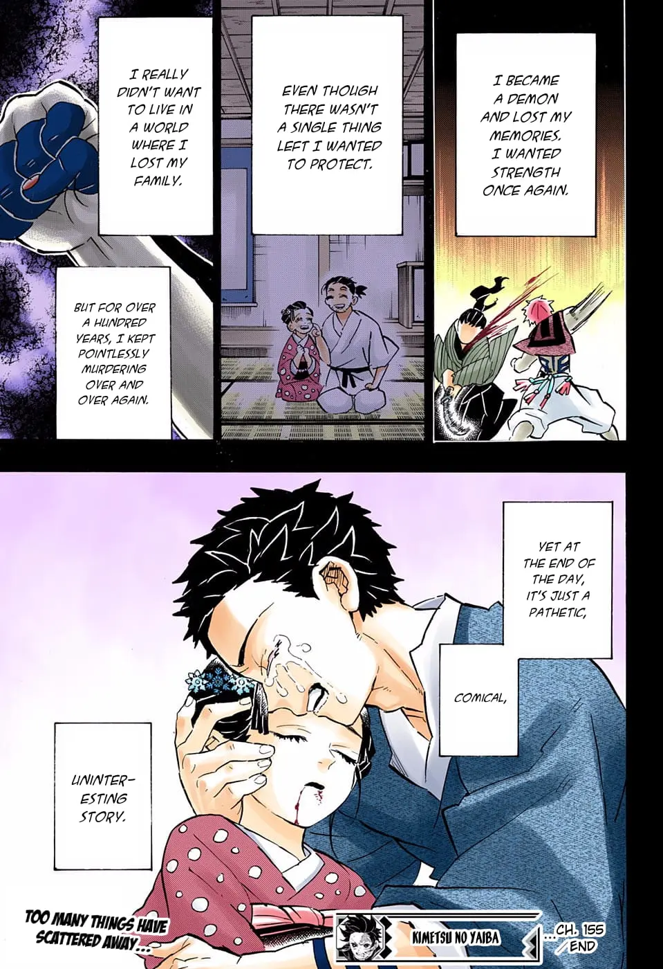 Demon Slayer Infinity Castle Colored Manga, chapter 155, page 19