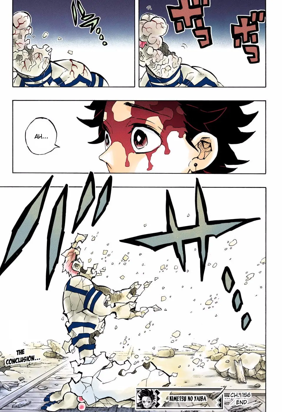 Demon Slayer Infinity Castle Colored Manga, chapter 156, page 21