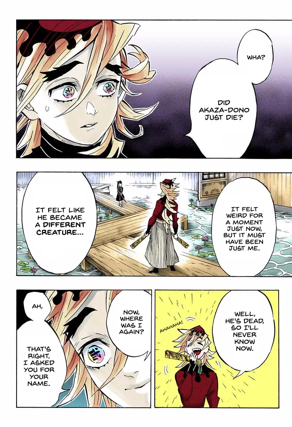 Demon Slayer Infinity Castle Colored Manga, chapter 157, page 6