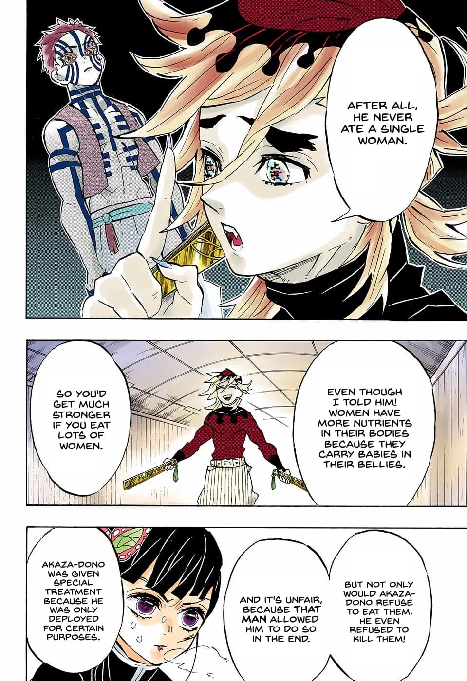 Demon Slayer Infinity Castle Colored Manga, chapter 157, page 8