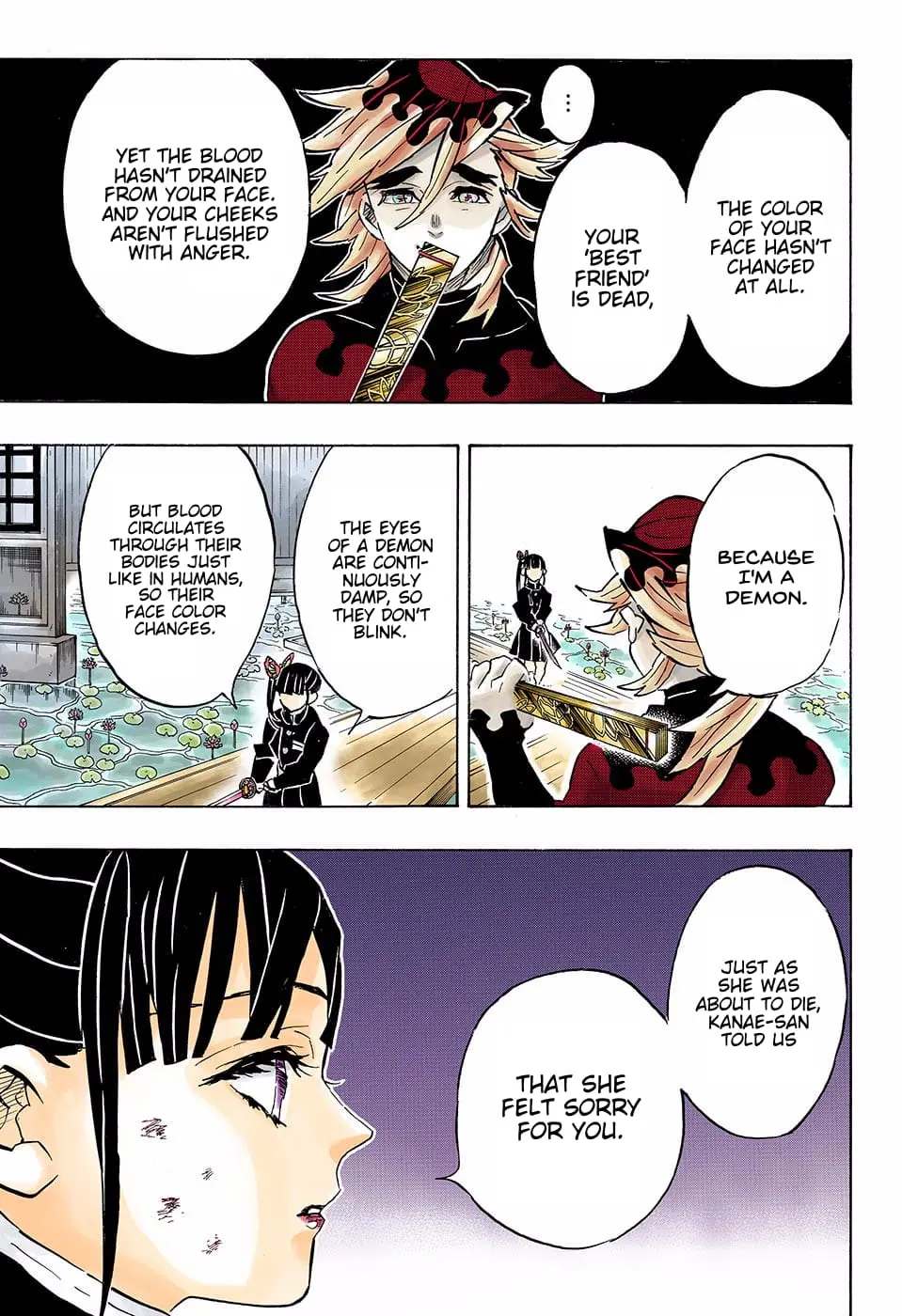 Demon Slayer Infinity Castle Colored Manga, chapter 157, page 11