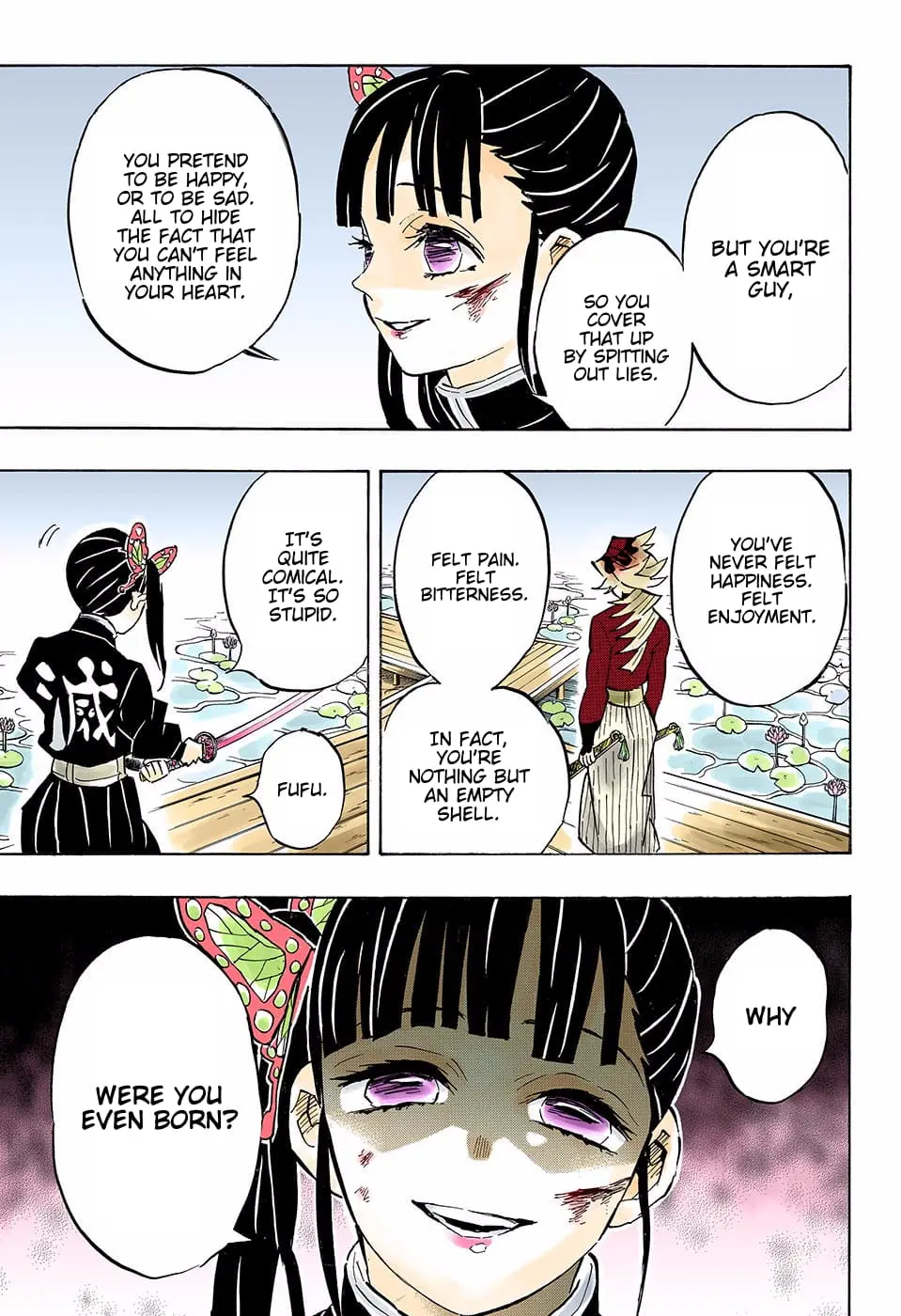 Demon Slayer Infinity Castle Colored Manga, chapter 157, page 13