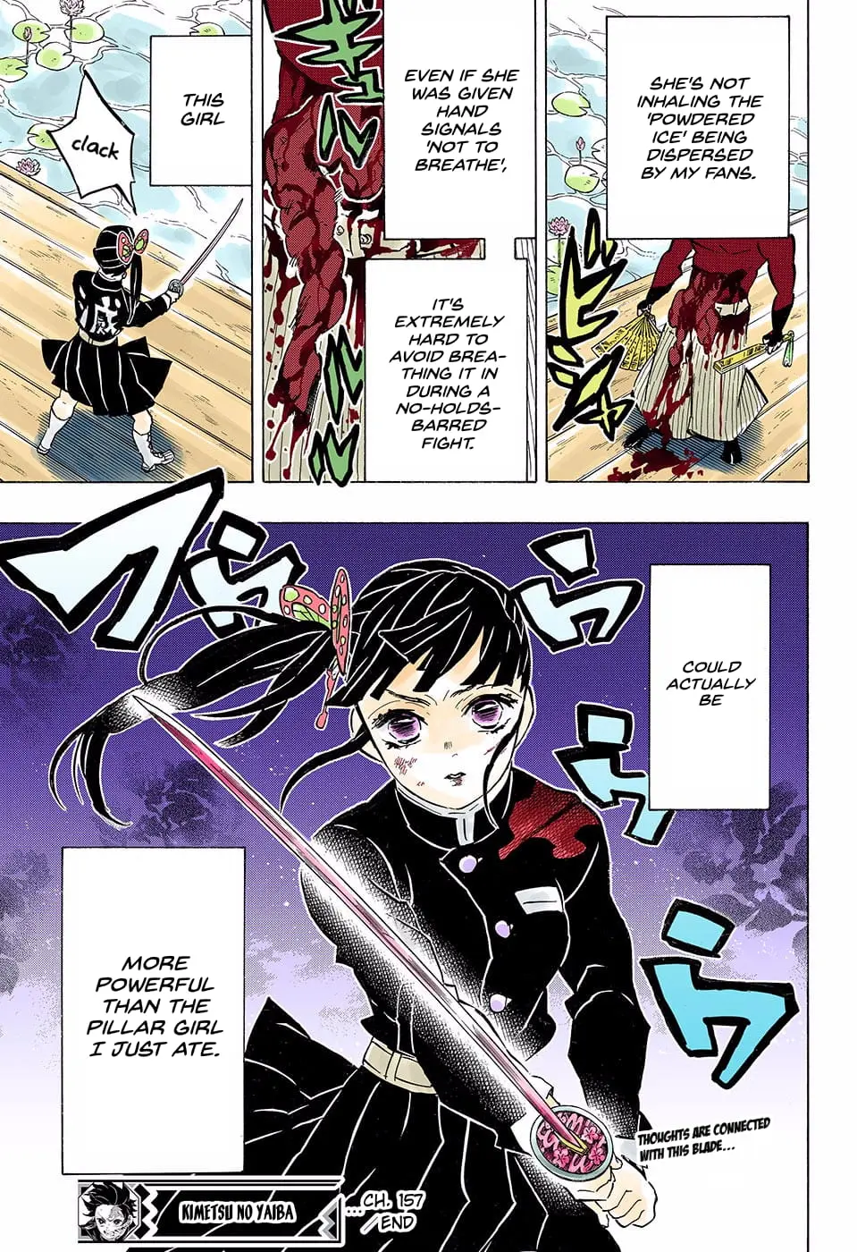 Demon Slayer Infinity Castle Colored Manga, chapter 157, page 19