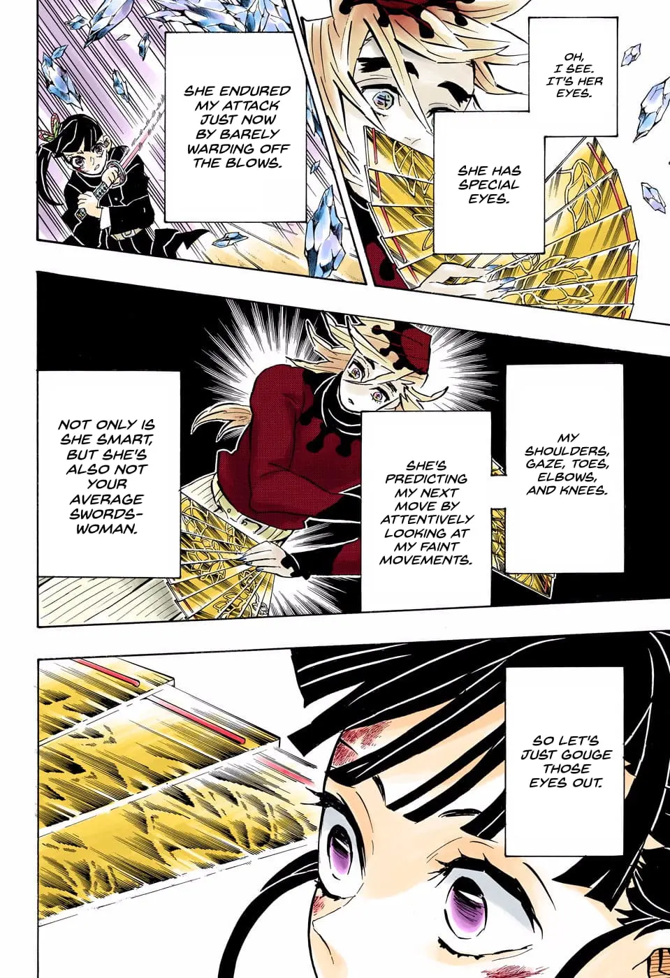 Demon Slayer Infinity Castle Colored Manga, chapter 158, page 6