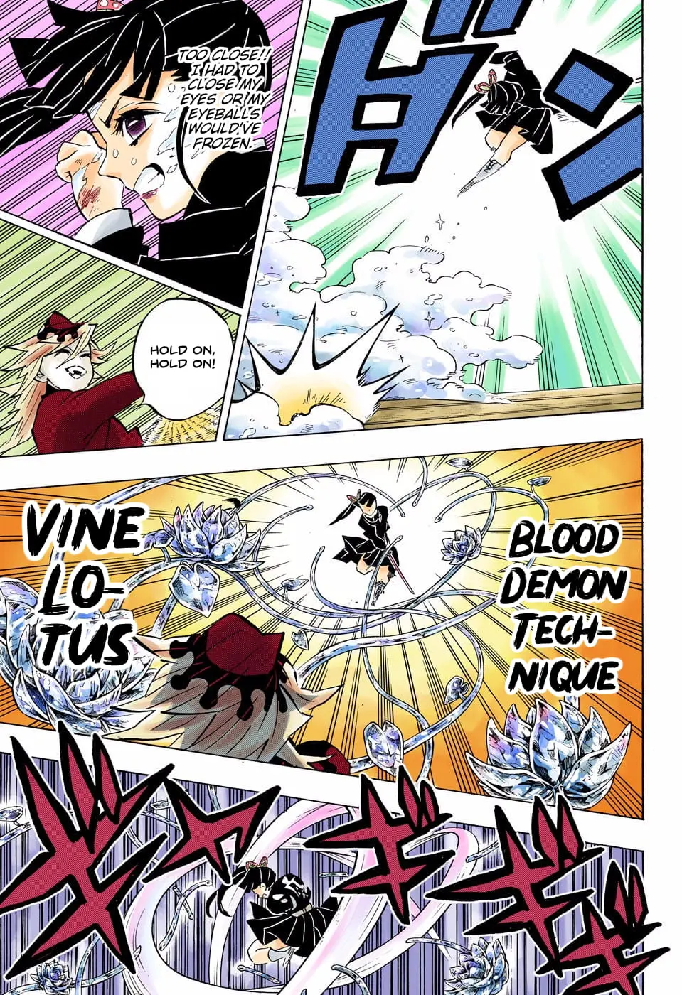 Demon Slayer Infinity Castle Colored Manga, chapter 158, page 9