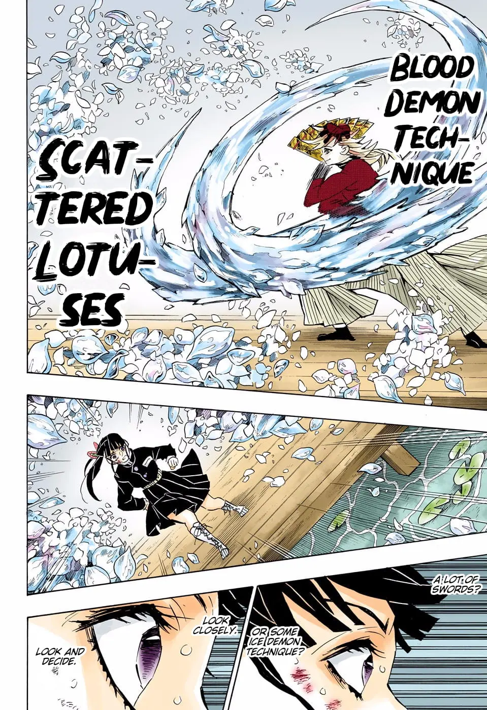 Demon Slayer Infinity Castle Colored Manga, chapter 158, page 16