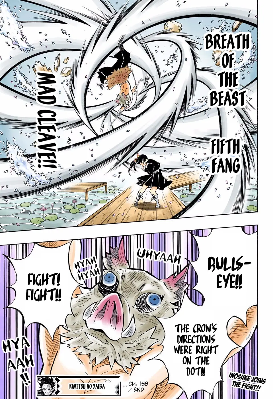 Demon Slayer Infinity Castle Colored Manga, chapter 158, page 19