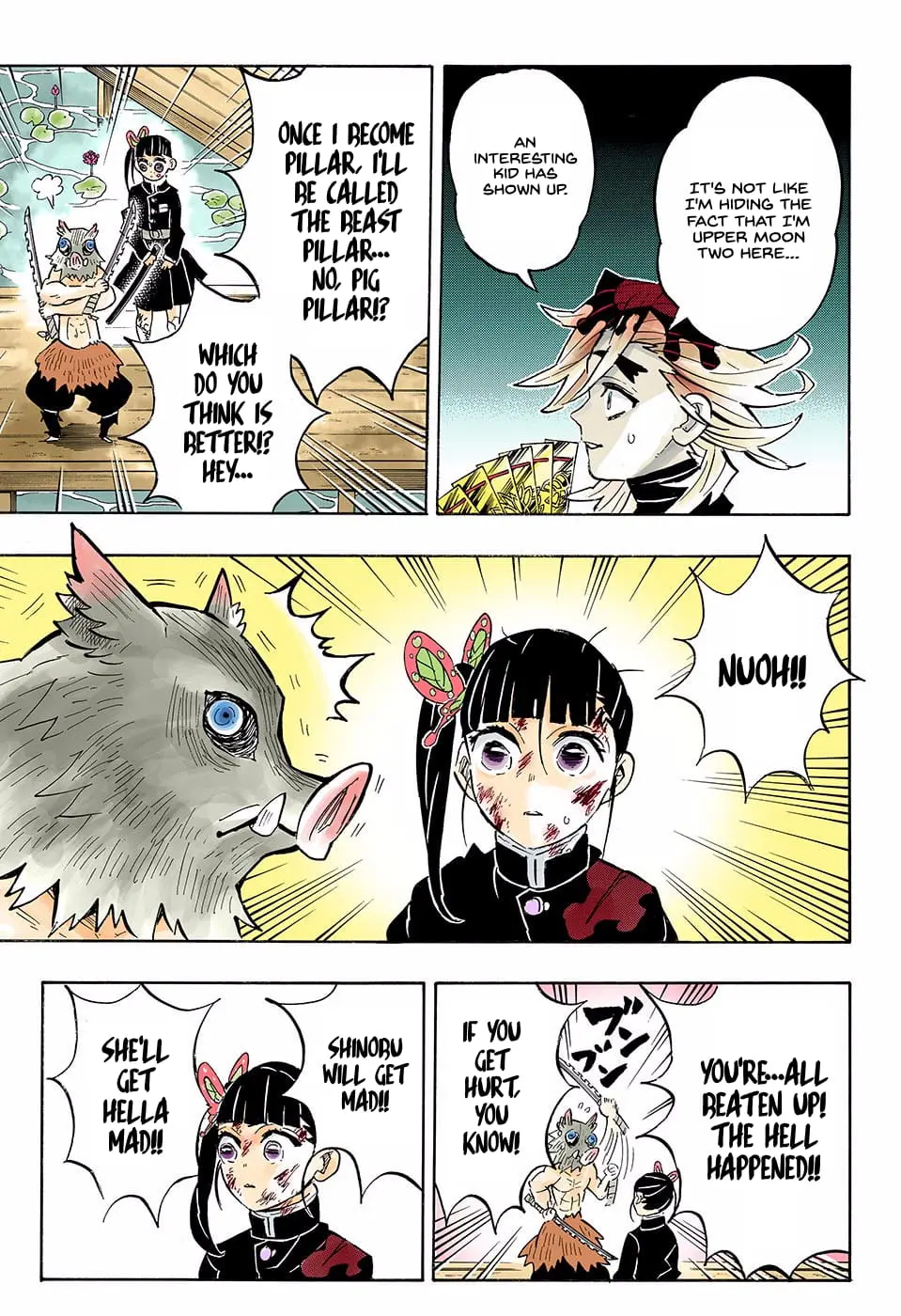 Demon Slayer Infinity Castle Colored Manga, chapter 159, page 3