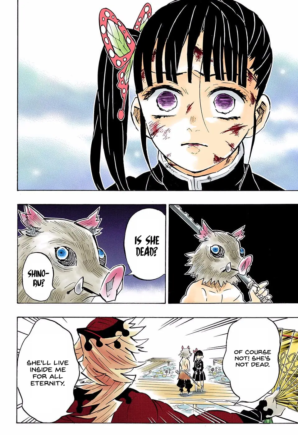 Demon Slayer Infinity Castle Colored Manga, chapter 159, page 4