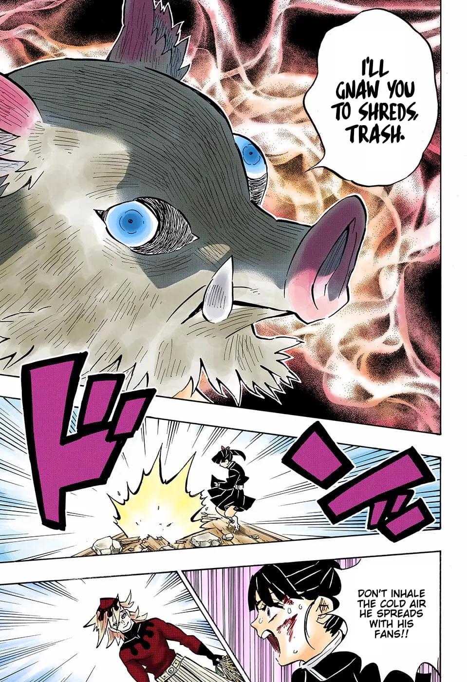 Demon Slayer Infinity Castle Colored Manga, chapter 159, page 7