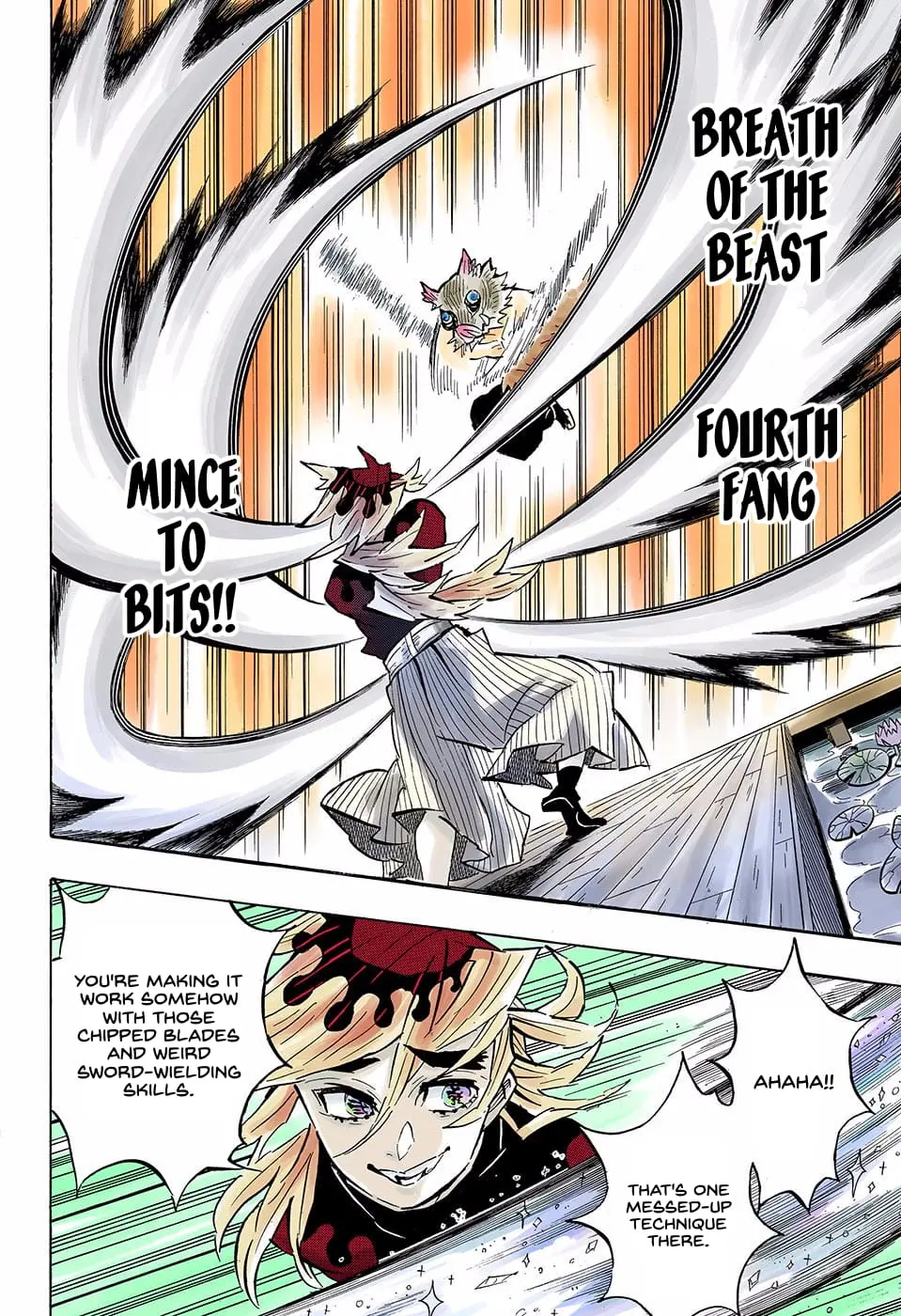 Demon Slayer Infinity Castle Colored Manga, chapter 159, page 8