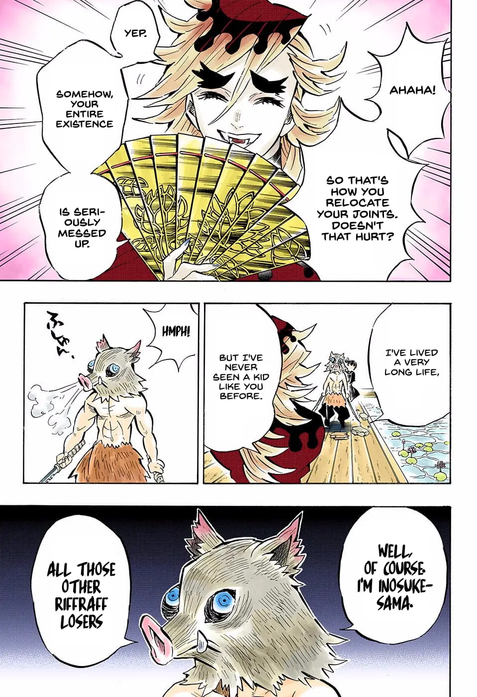 Demon Slayer Infinity Castle Colored Manga, chapter 159, page 17
