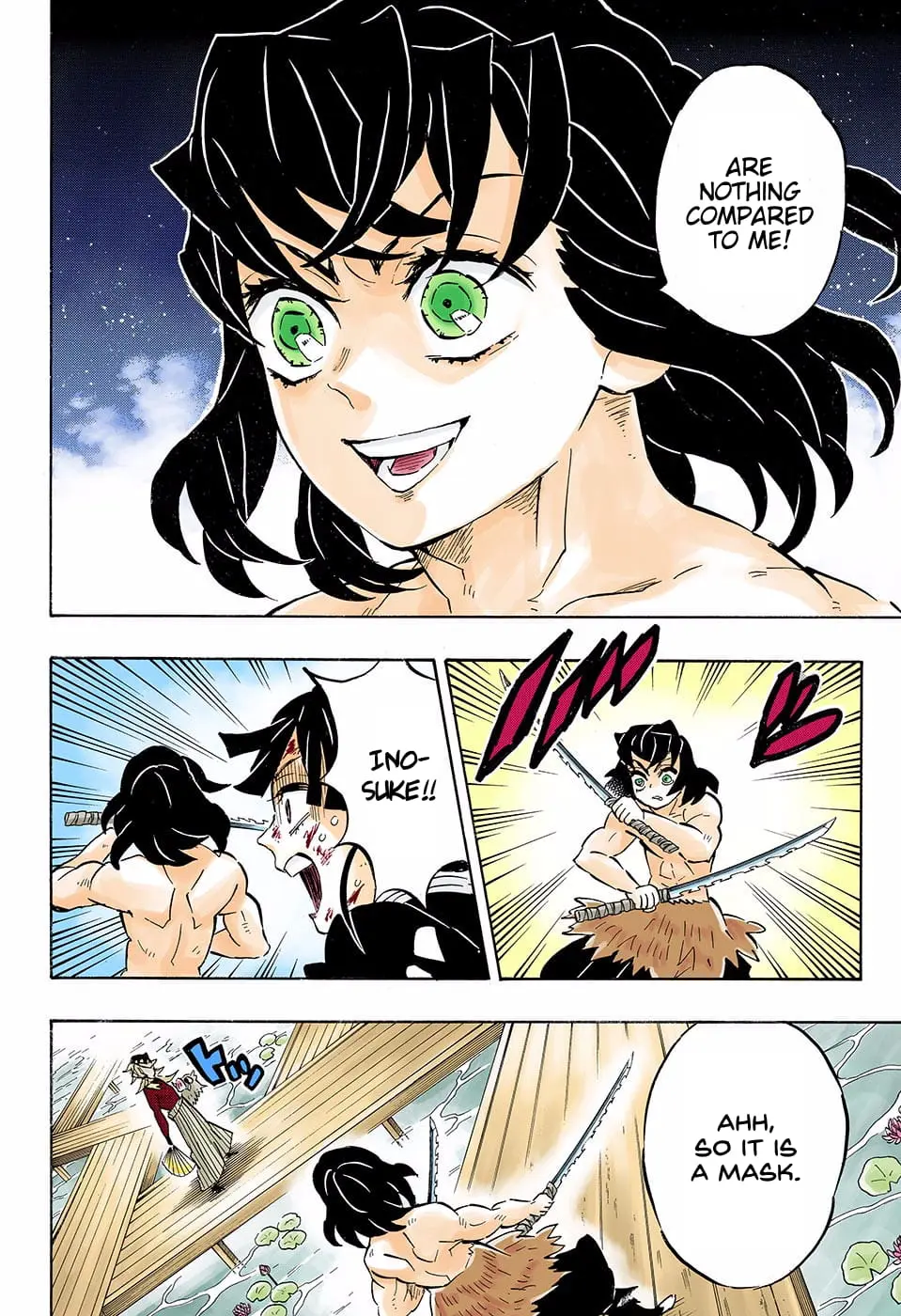 Demon Slayer Infinity Castle Colored Manga, chapter 159, page 18