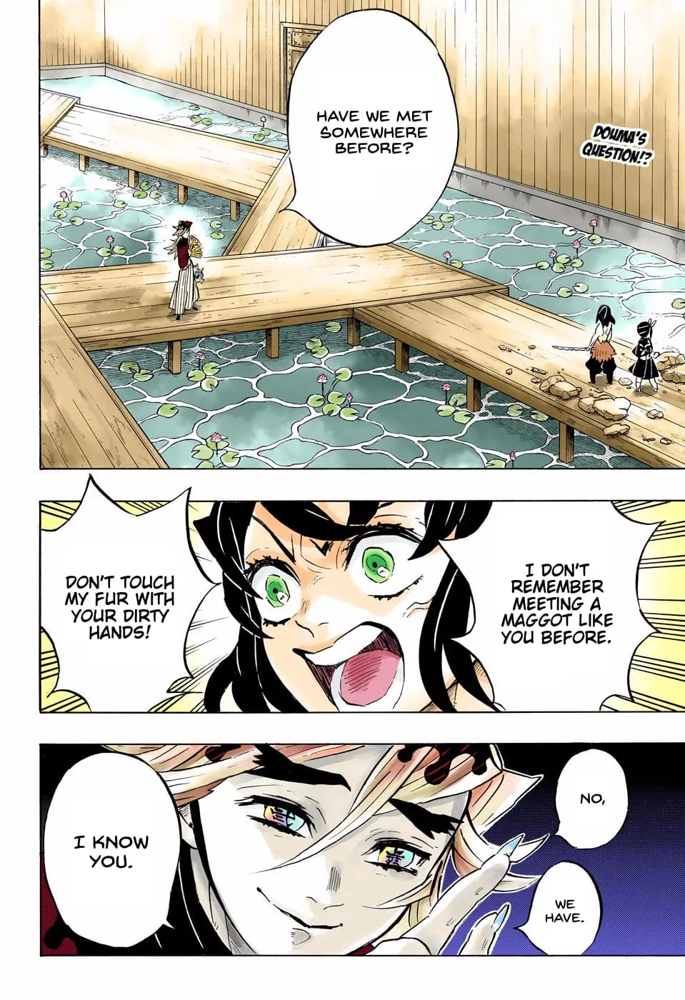 Demon Slayer Infinity Castle Colored Manga, chapter 160, page 2