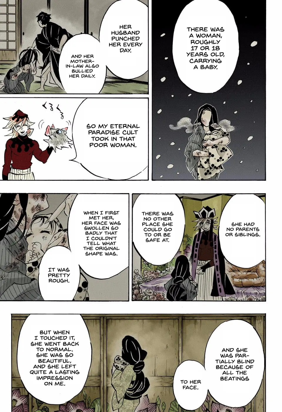 Demon Slayer Infinity Castle Colored Manga, chapter 160, page 5