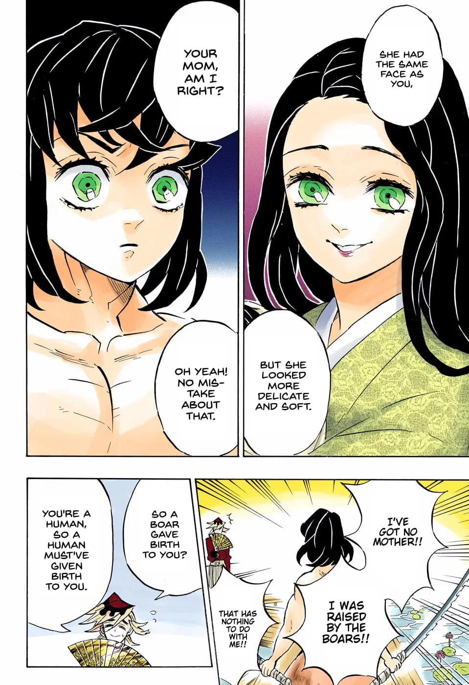 Demon Slayer Infinity Castle Colored Manga, chapter 160, page 6