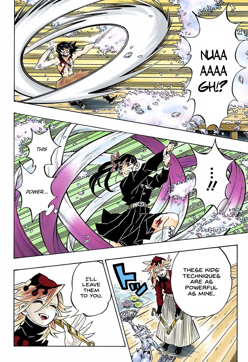 Demon Slayer Infinity Castle Colored Manga, chapter 161, page 10